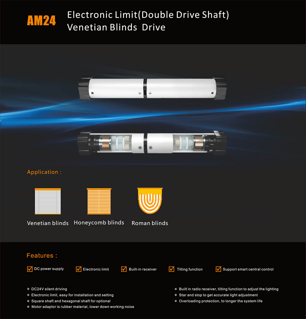  AM24 Electronic Limit(Drive Shaft Venetian Blinds Drive